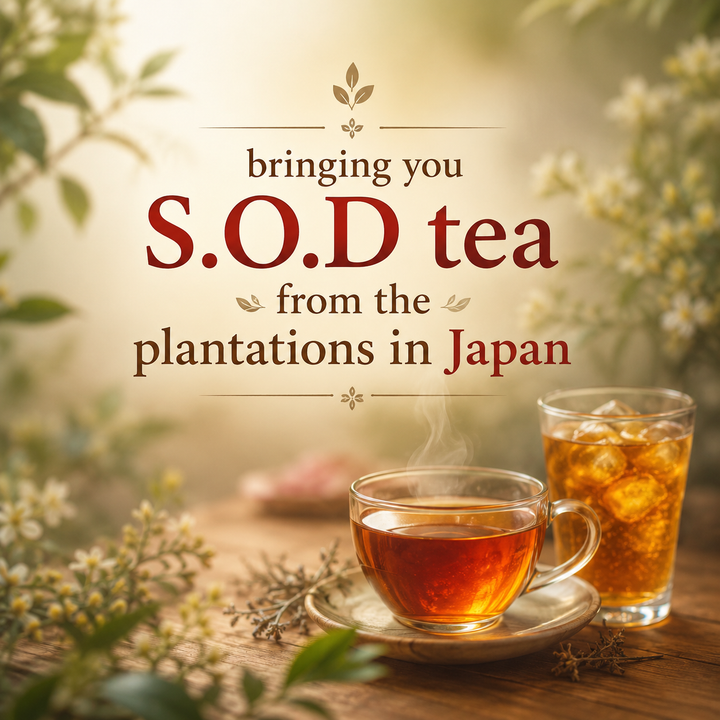 RED SUN S.O.D Anti-Acid Tea - Combat Acidity, Enhance Health!