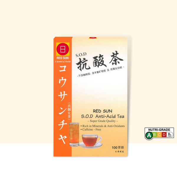 RED SUN S.O.D Anti-Acid Tea - RED SUN